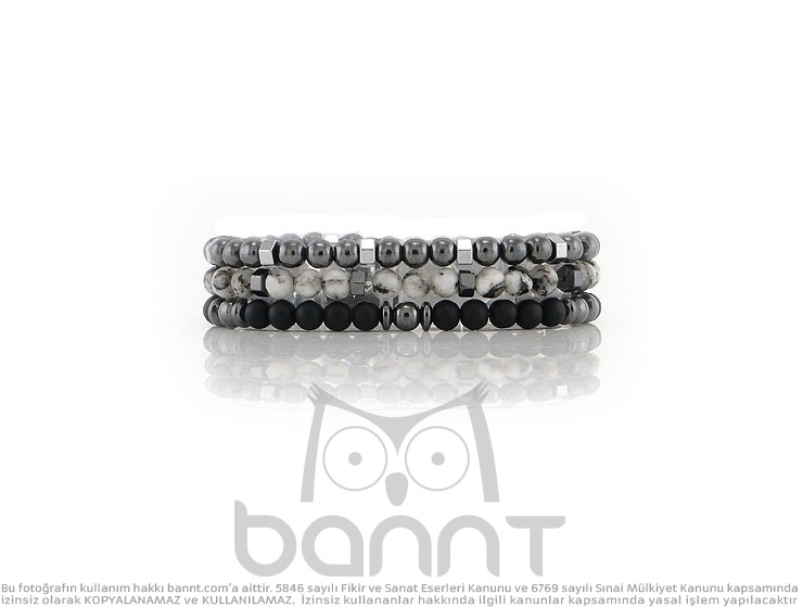 Balder Doğal Taş Bileklik Seti Balder Doğal Taş Bileklik Seti