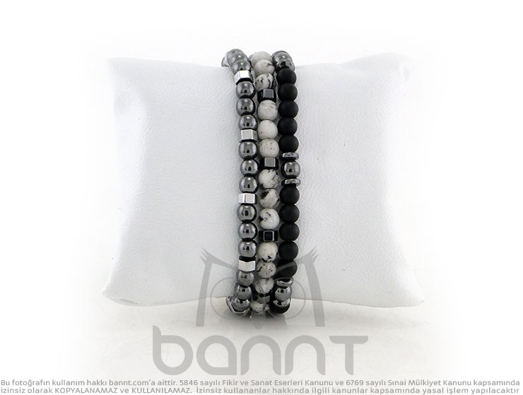 Balder Doğal Taş Bileklik Seti Balder Doğal Taş Bileklik Seti