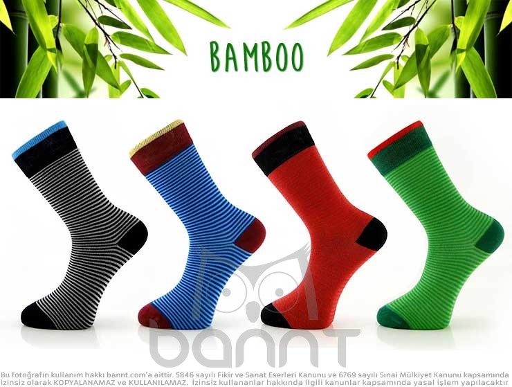 Bambu  4'lü Çorap Seti