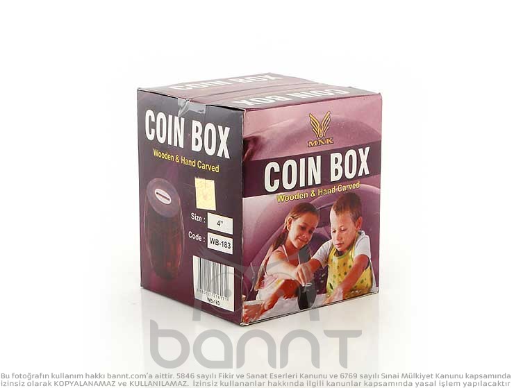 Ahşap Fıçı Kumbara (Küçük Boy) Ahşap Fıçı Kumbara (Küçük Boy)