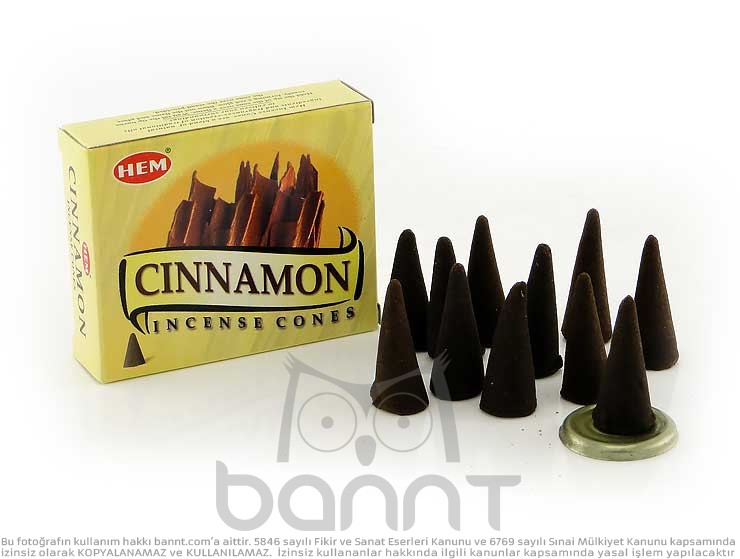 Tarçın (Cinnamon) Konik Tütsü Tarçın (Cinnamon) Konik Tütsü