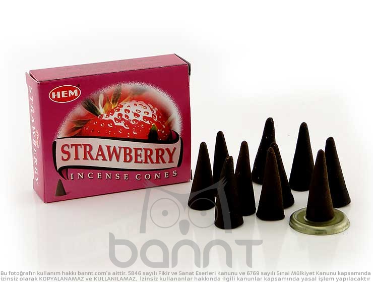 Çilek (Strawberry) Konik Tütsü Çilek (Strawberry) Konik Tütsü