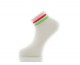 Pembe Yeşil Çizgili Tenis Çorap