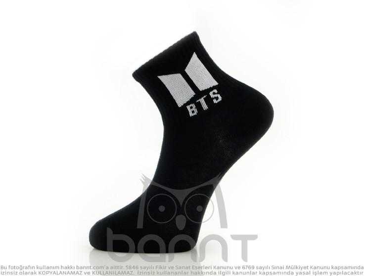 Bts Çorap (Siyah)