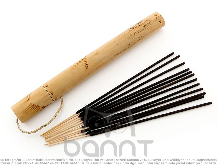 Bambu Kutulu 5'li Tütsü Seti