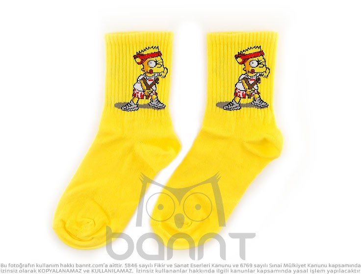 Bart Simpson Çorap