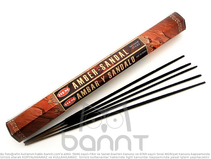 Amber Sandal Tütsü