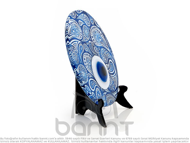Mandala Masa Üstü Füzyon Cam Nazarlık 12cm Mandala Masa Üstü Füzyon Cam Nazarlık 12cm