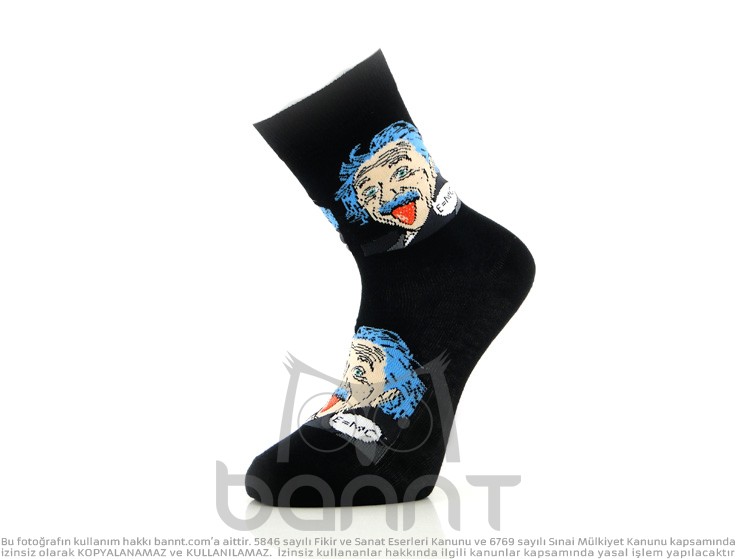 Einstein Mc2 Çorap