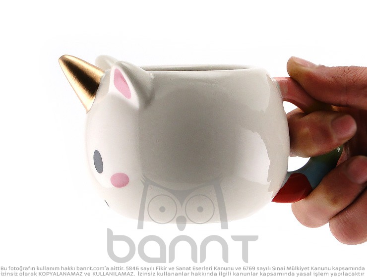 Caticorn 3D Kupa Bardak Caticorn 3D Kupa Bardak