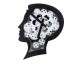 Human Brain Çarklı Duvar Saati