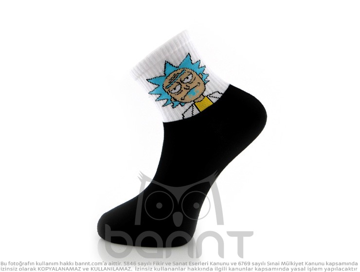 Morty Çorap (Siyah)