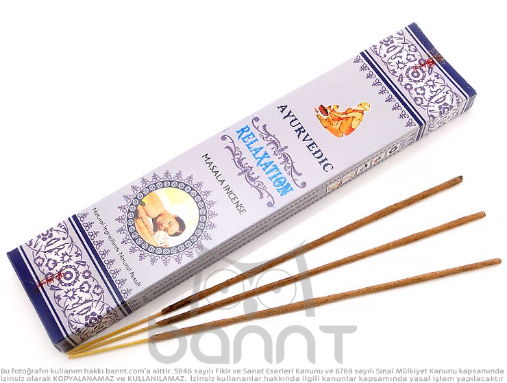 Ayurvedic Relaxation Organik Tütsü Ayurvedic Relaxation Organik Tütsü
