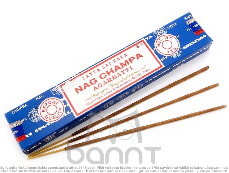 Nag Champa Organik Tütsü Nag Champa Organik Tütsü