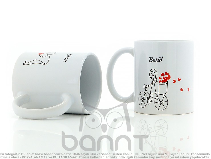 Sevgili Kupa Bardak Seti