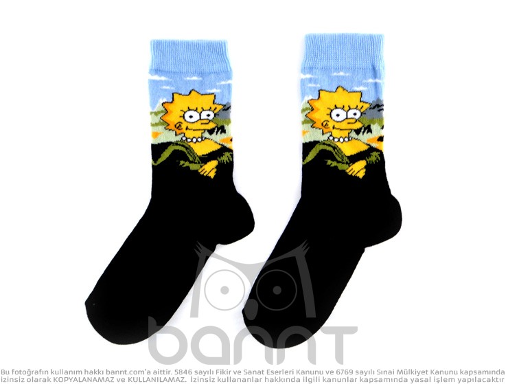 Lisa Simpson Çorap