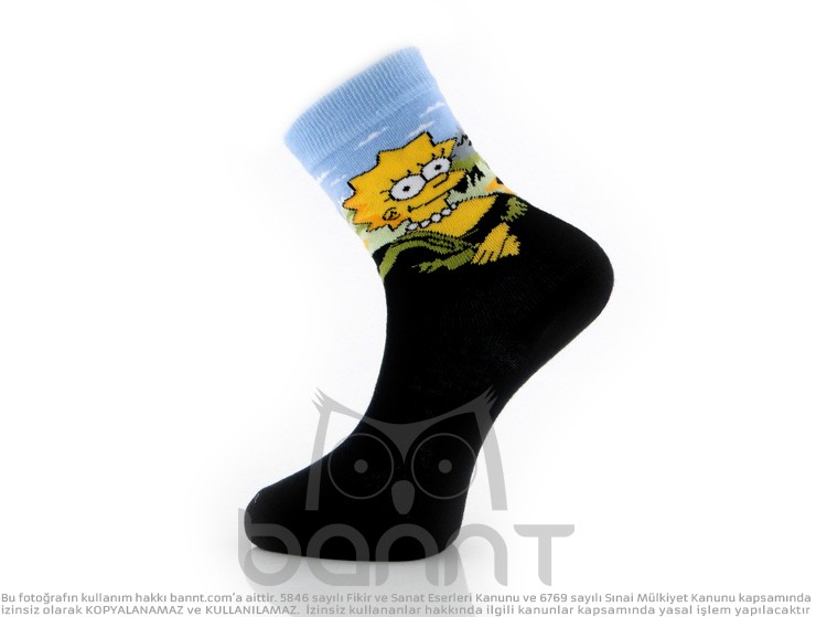 Lisa Simpson Çorap