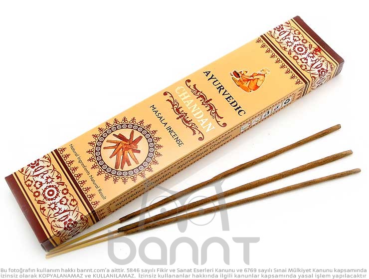 Ayurvedic Chandan Organik Tütsü Ayurvedic Chandan Organik Tütsü