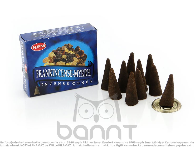 Frankincense Myrrh Konik Tütsü Frankincense Myrrh Konik Tütsü
