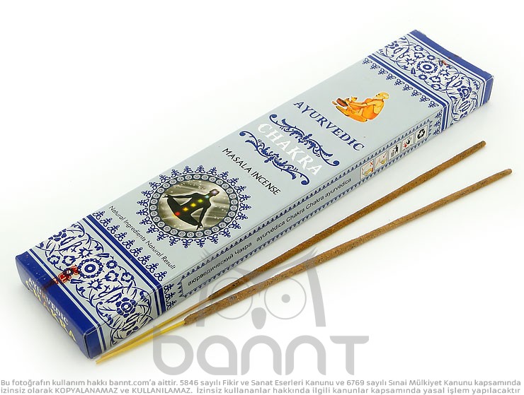 Ayurvedic Chakra Organik Tütsü Ayurvedic Chakra Organik Tütsü