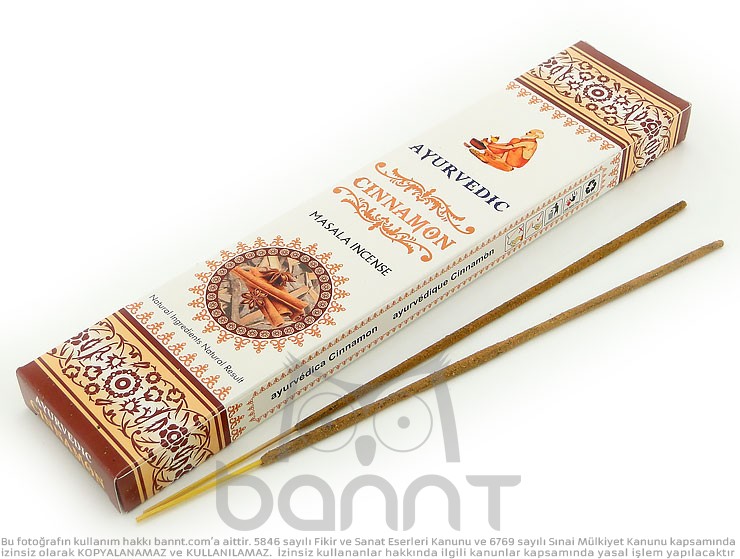 Ayurvedic Tarçın Organik Tütsü Ayurvedic Tarçın Organik Tütsü