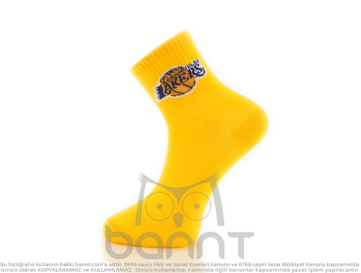 Lakers Çorap (Sarı)