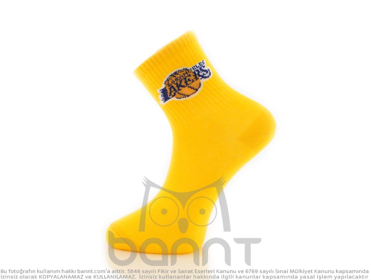 Lakers Çorap (Sarı)