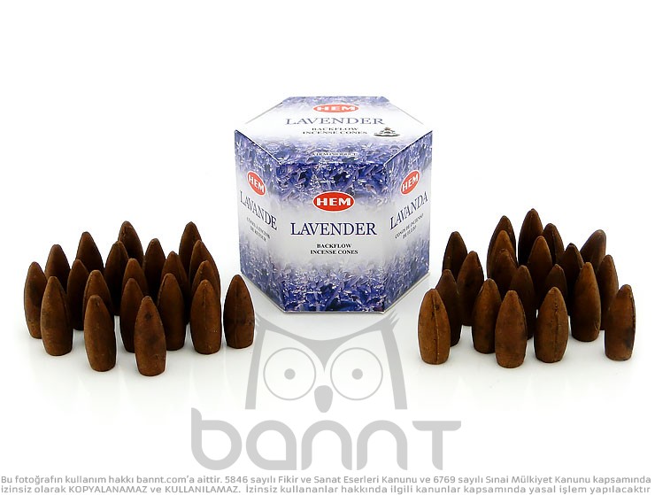 Lavanta Geri Akışlı Tütsü 40 Adet Lavanta Geri Akışlı Tütsü 40 Adet