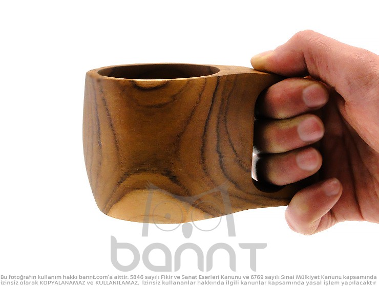 Ahşap Kuksa Bardak II