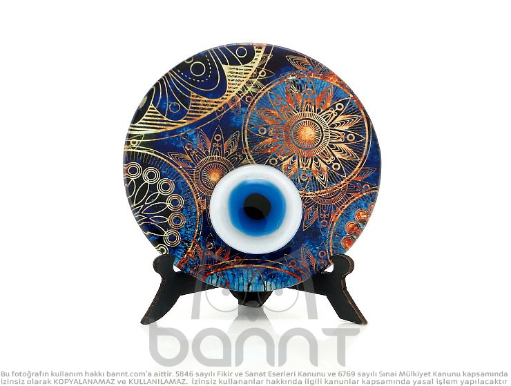 Güneş Masa Üstü Füzyon Cam Nazarlık 12cm Güneş Masa Üstü Füzyon Cam Nazarlık 12cm