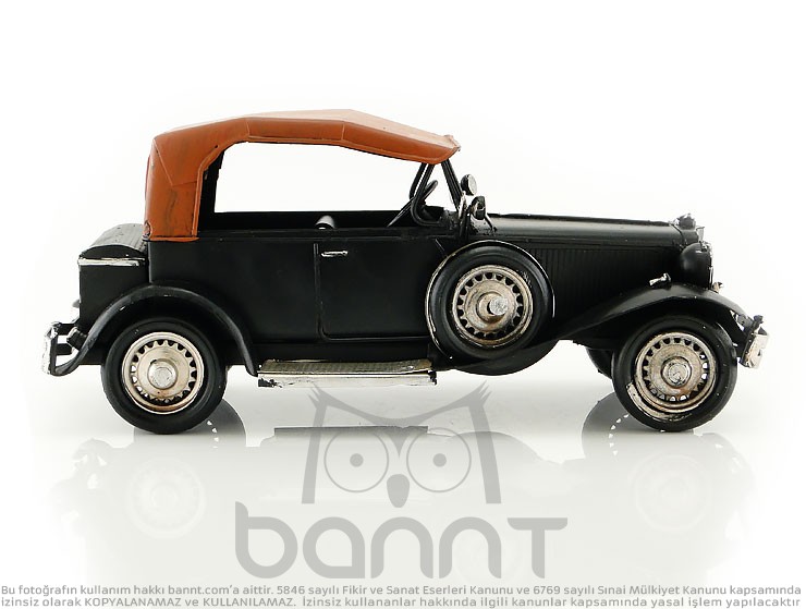 Klasik Metal Araba Siyah (Büyük Boy) Klasik Metal Araba Siyah (Büyük Boy)