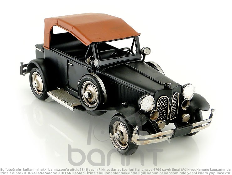 Klasik Metal Araba Siyah (Büyük Boy) Klasik Metal Araba Siyah (Büyük Boy)