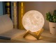Şarjlı 3D Dokunmatik Ay Işığı Lamba