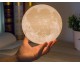 Şarjlı 3D Dokunmatik Ay Işığı Lamba