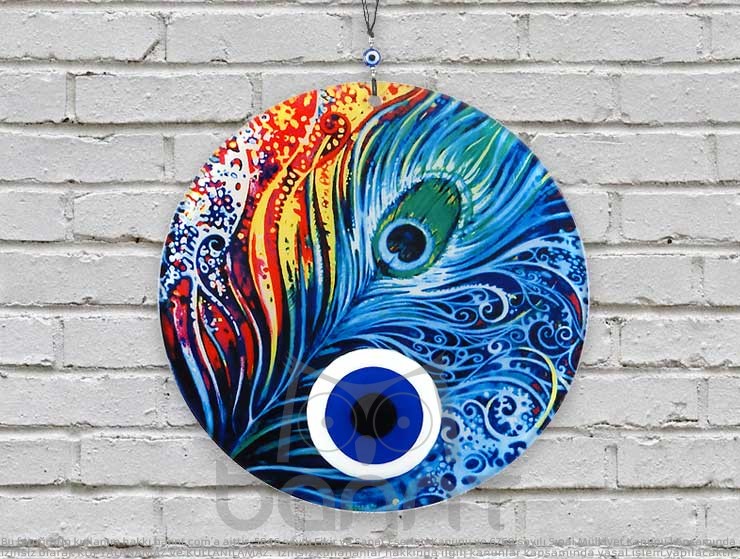 Göz Füzyon Cam Nazar Boncuğu 23cm Göz Füzyon Cam Nazar Boncuğu 23cm