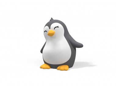 Dhink Silikon Şarjlı Gece Lambası Penguen Dhink Silikon Şarjlı Gece Lambası Penguen