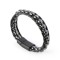 Rudi Hematit Doğaltaşlı Deri Bileklik