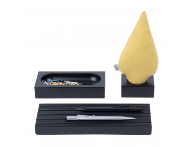 Kayigo Siyah Woody Sarı Ladin Üçlü Set