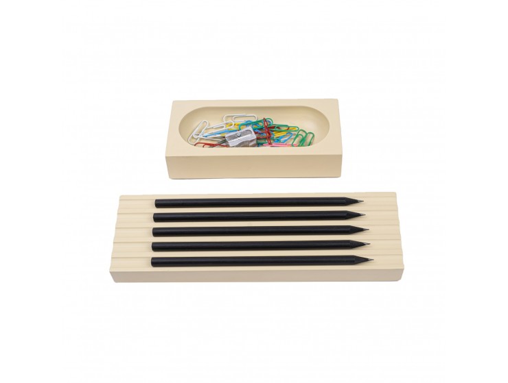 Kayigo Krem Woody İkili Set
