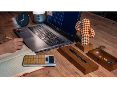 KAYIGO Woody Üçlü Ofis Seti Açık Kahverengi - Kırmızı Pötikare Kaktüs KAYIGO Woody Üçlü Ofis Seti Açık Kahverengi - Kırmızı Pötikare Kaktüs