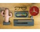 Kayigo Gri Woody Üçlü Ofis Seti- Pembe Kaktüs