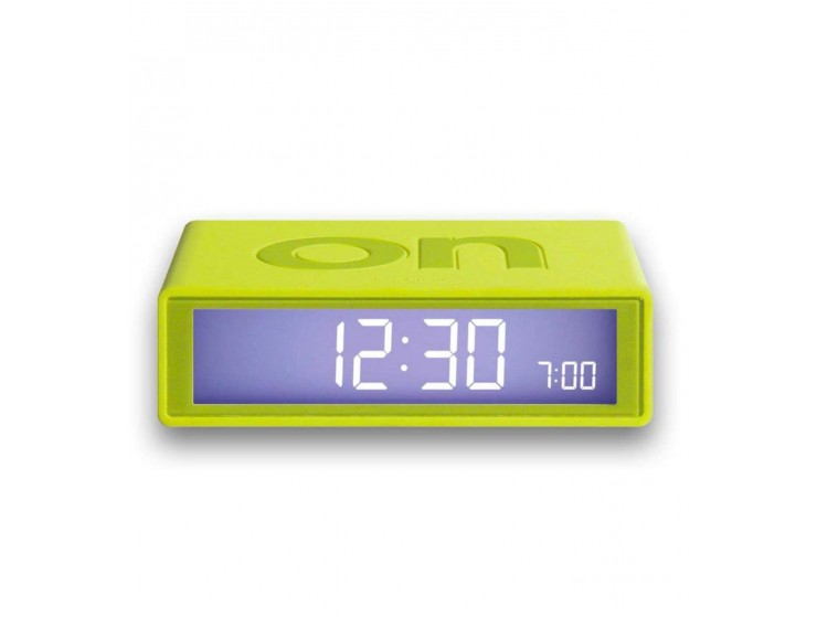 Lexon Flip Alarm Saat (Yeşil)
