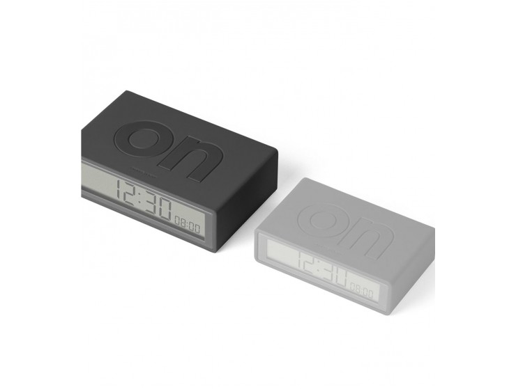 Lexon Flip Alarm Saat Koyu Gri Lexon Flip Alarm Saat Koyu Gri