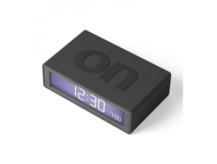 Lexon Flip Alarm Saat Koyu Gri Lexon Flip Alarm Saat Koyu Gri