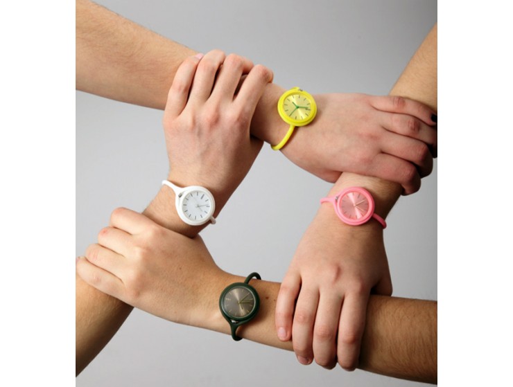 Lexon Take Time XL Saat (Olive)