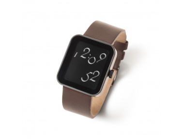 Lexon Script LCD Kol Saati (Brown) Lexon Script LCD Kol Saati (Brown)