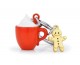Metalmorphose Köpüklü Fincan ve Gingerbread Anahtarlık Metalmorphose Köpüklü Fincan ve Gingerbread Anahtarlık