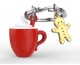 Metalmorphose Köpüklü Fincan ve Gingerbread Anahtarlık Metalmorphose Köpüklü Fincan ve Gingerbread Anahtarlık