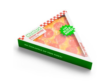 Mustard Pizza Sticky Not Kağıdı