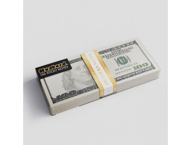 Mustard Cash Sticky Notes Not Kağıdı